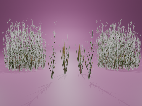 Bridge in lake v2 3D 模型