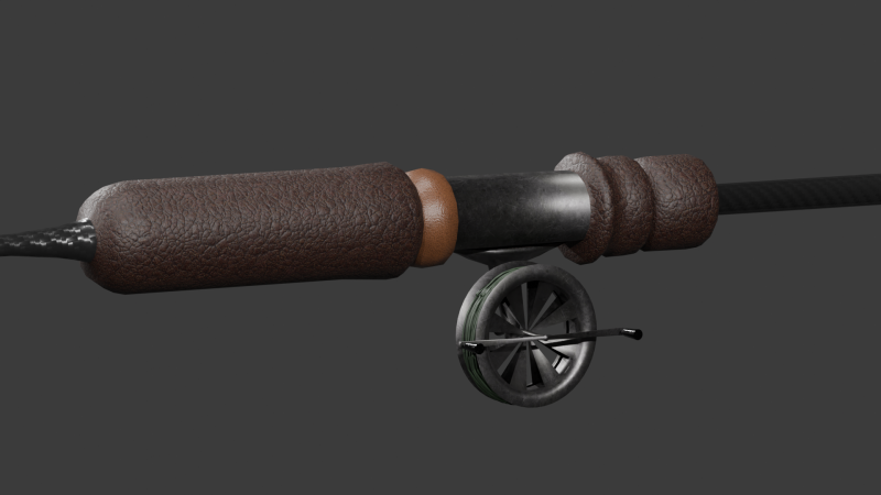 Rod Spinning Modello 3D .c4d .max .obj .3ds .fbx .stl .blend 