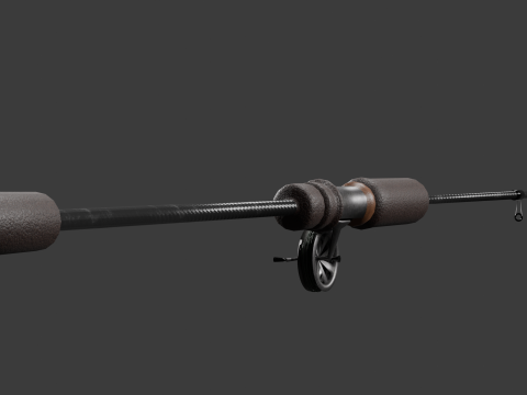Rod Spinning Modello 3D