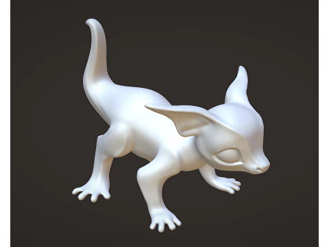 Mała, urocza postać smoka jaszczurki do druku 3D Model do druku 3D