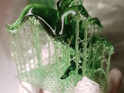 Small cute lizard dragon character for 3D printing 3Dプリントモデル