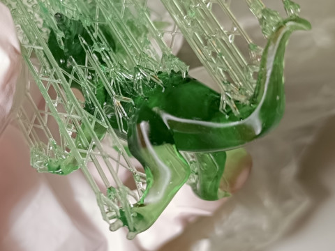 Small cute lizard dragon character for 3D printing 3Dプリントモデル