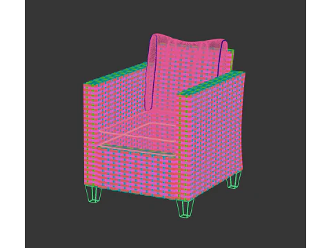 California chair 3D Model