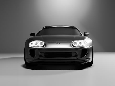 Toyota Supra Mk4 Modello 3D