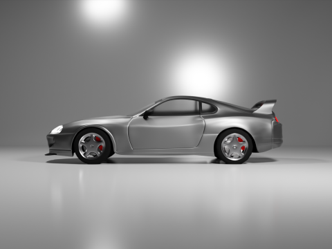 Toyota Supra Mk4 3D Модель