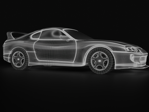 Toyota Supra Mk4 3D Модель