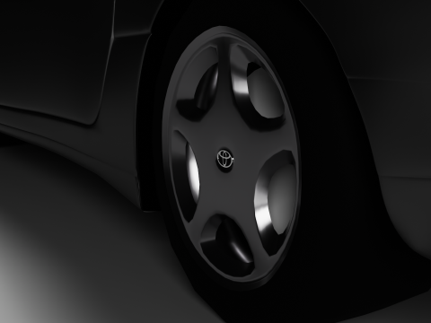 Toyota Supra Mk4 3D Модель