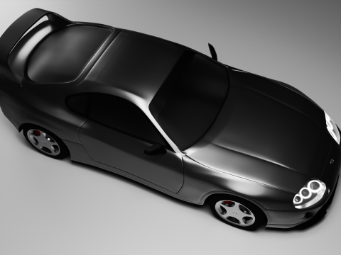 Toyota Supra Mk4 3D Модель