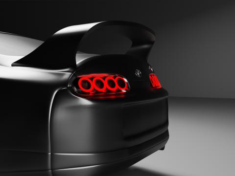 Toyota Supra Mk4 3D Модель