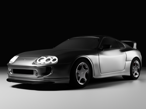 Toyota Supra Mk4 3D Модель