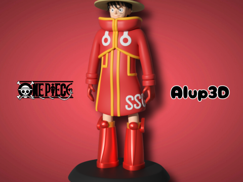 Luffy - Egghead - One Piece 3D Druckmodell