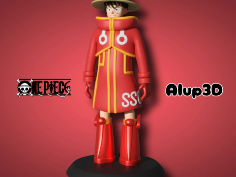Luffy - Egghead - One Piece 3D Print Model
