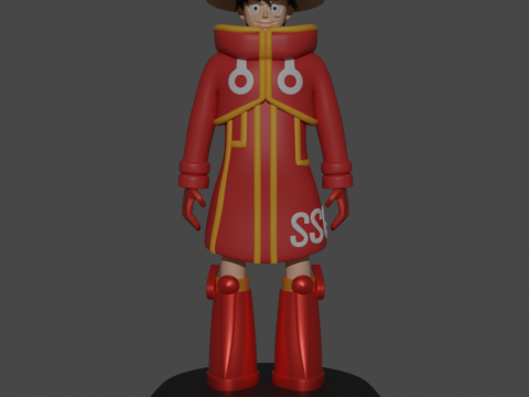Luffy - Egghead - One Piece 3D Druckmodell