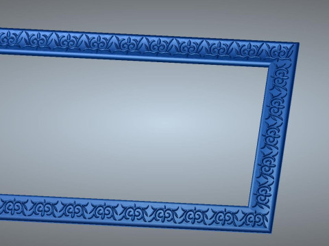Decorative frame 3D Modell