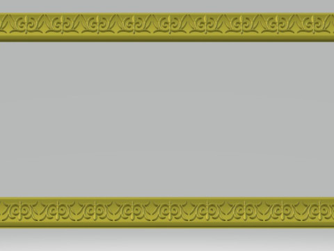 Decorative frame 3D Modell
