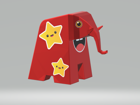 Organizer for children 3D Model