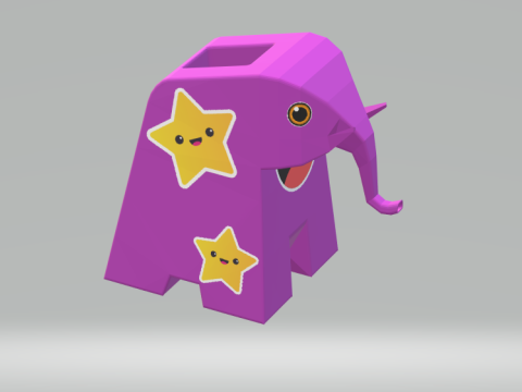 Organizer for children 3D Model