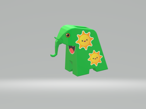 Organizer for children 3D Model