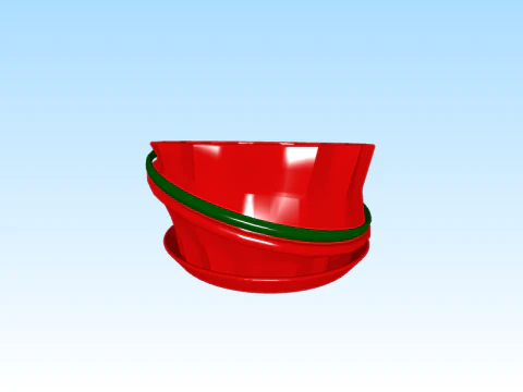 Pot for flowerpots 3D Print Model