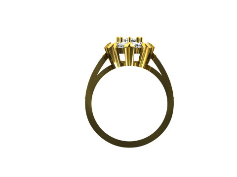 Diamond Ring model 2 Modello di stampa 3D