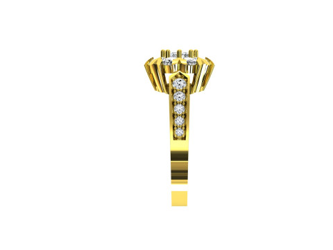 Diamond Ring model 2 Modello di stampa 3D