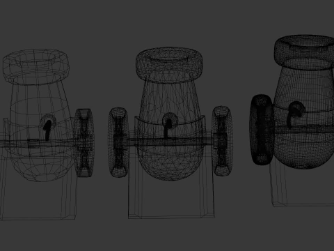 Field cannon 3D Model
