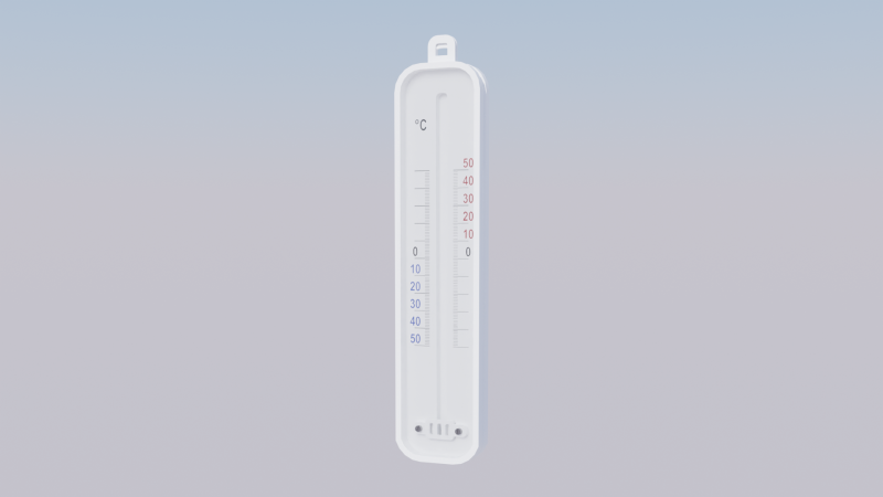 Thermometer Modelo 3D .c4d .max .obj .3ds .fbx .stl .blend 