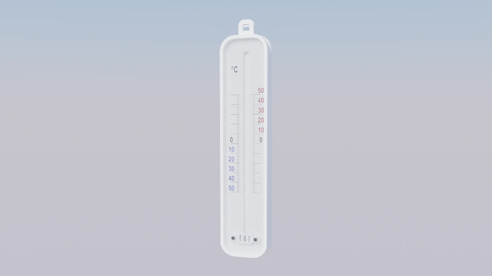 Thermometer 3D Model .c4d .max .obj .3ds .fbx .stl .blend 