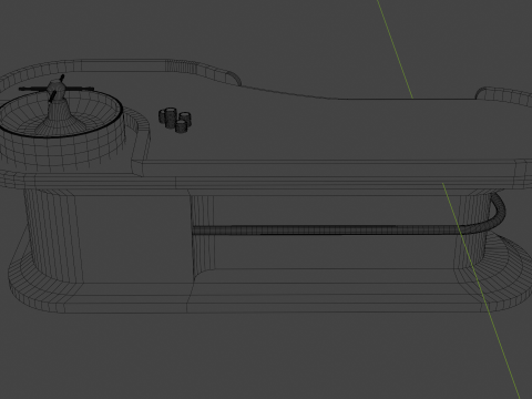 Table de roulette de casino Modèle 3D