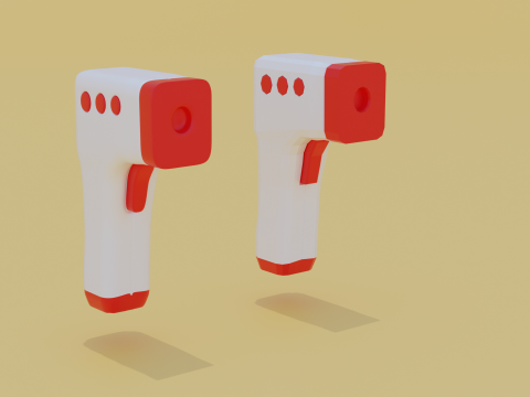 Electronic thermometer Modelo 3D