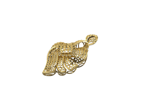 Burmese Style Pendant 3Dモデル