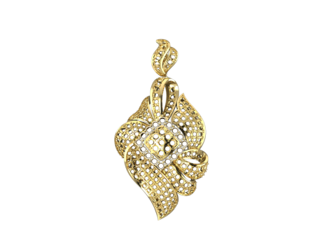 Burmese Style Pendant 3Dモデル