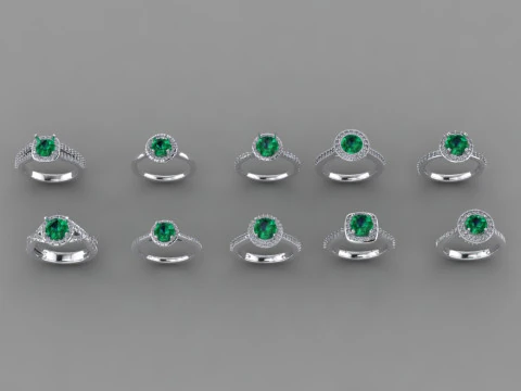 B&uuml;y&uuml;l&uuml; Z&uuml;mr&uuml;t Serisi 3D Model