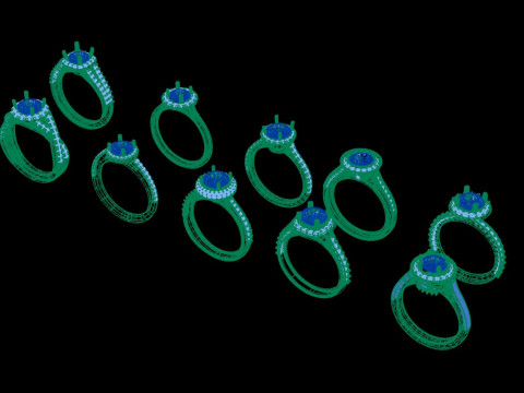 Enchanted Emerald Series Modèle 3D