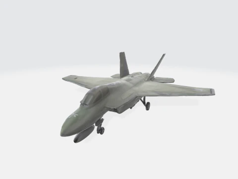 ステルス戦闘機 3Dモデル