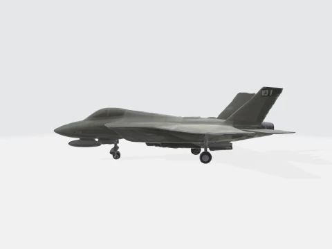 ステルス戦闘機 3Dモデル