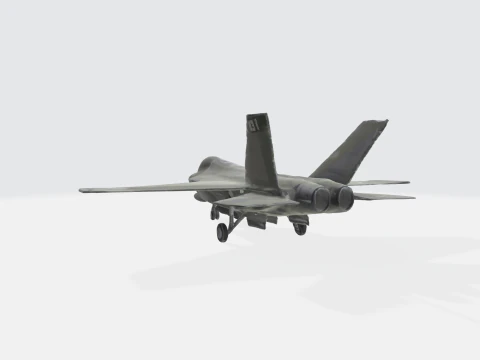 ステルス戦闘機 3Dモデル