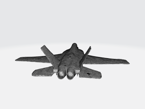Stealth Fighter Jet 3D Model