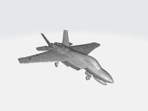 ステルス戦闘機 3Dモデル