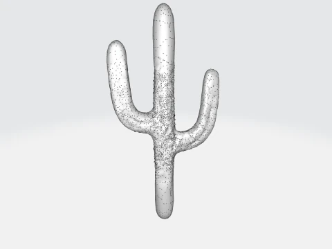Saguaro Cactus 3D Model