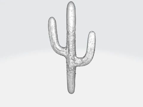 Saguaro Cactus 3D Model
