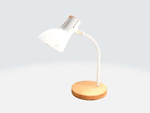 Stylish Modern Desk Lamp 3D Model