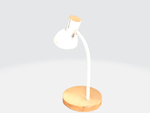 Stylish Modern Desk Lamp 3D Model