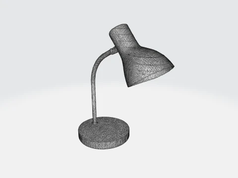 Stylish Modern Desk Lamp 3D Model