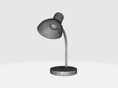 Stylish Modern Desk Lamp 3D Model