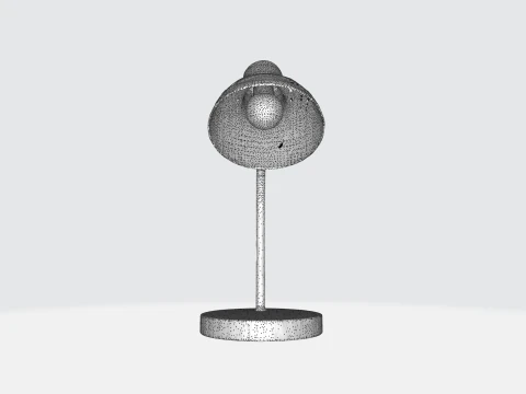 Stylish Modern Desk Lamp 3D Model