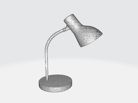 Stylish Modern Desk Lamp Model 3D