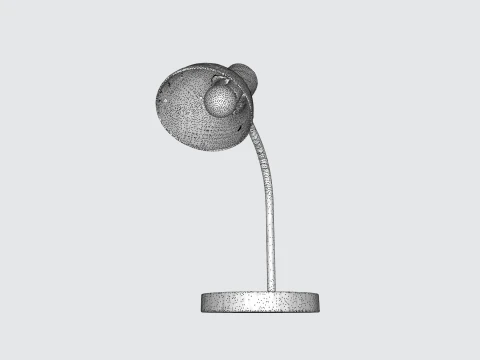 Stylish Modern Desk Lamp 3D Model