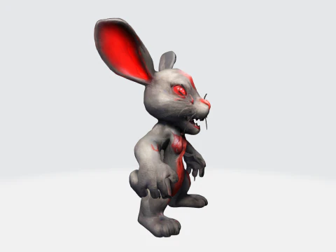다크 인페르노 토끼 3D 모델