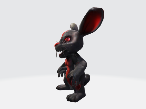 Dark Inferno Rabbit 3D मॉडल